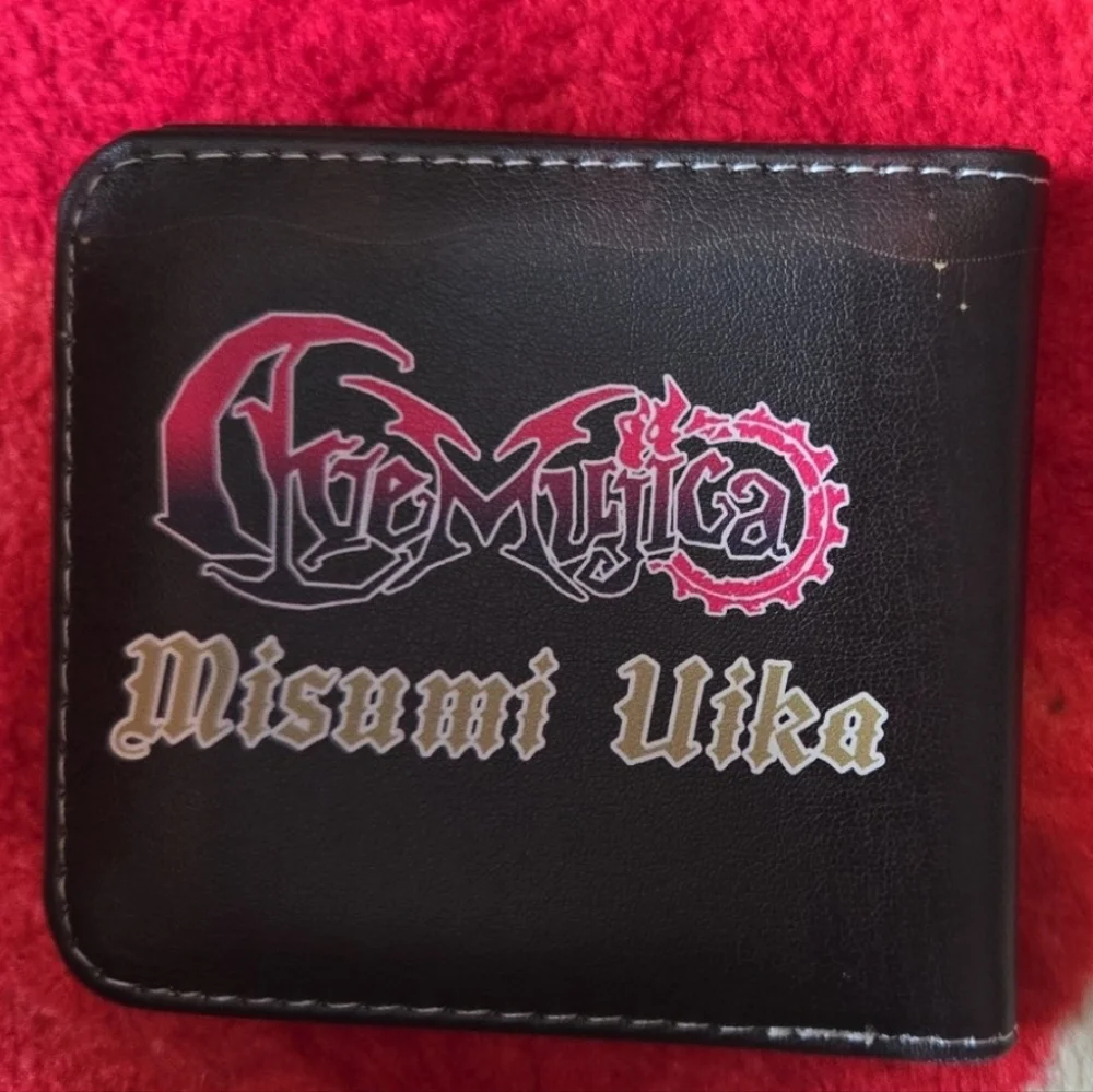 New BanG Dream anime manga leather wallet